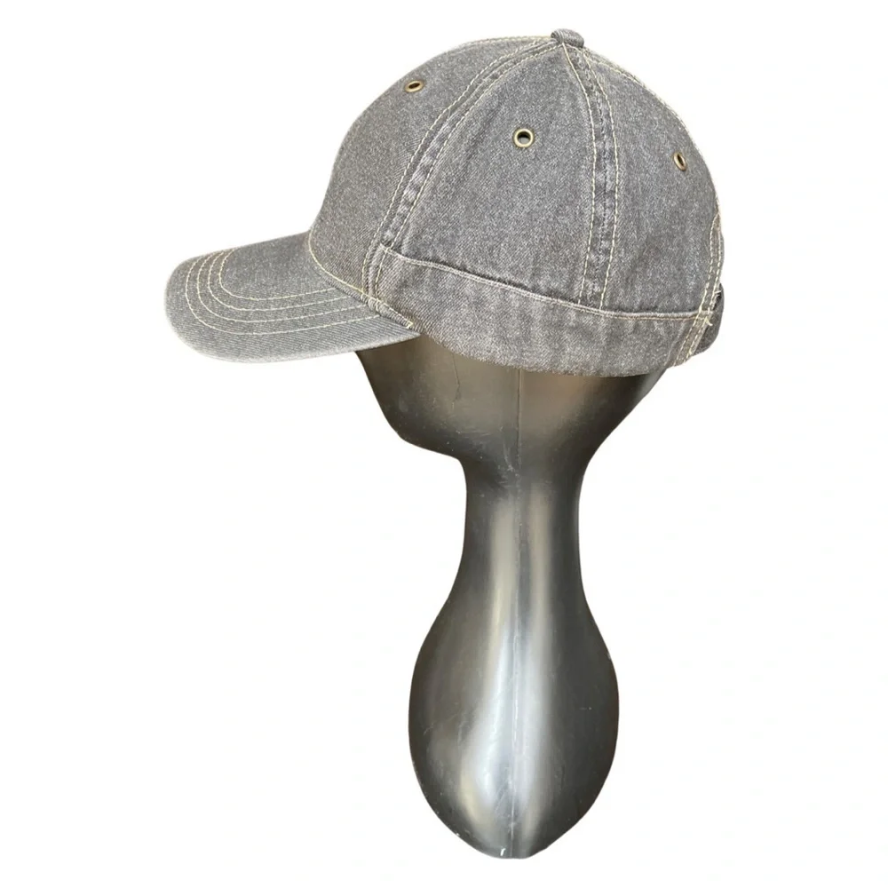 CSI Quality Headwear Black Denim Hat